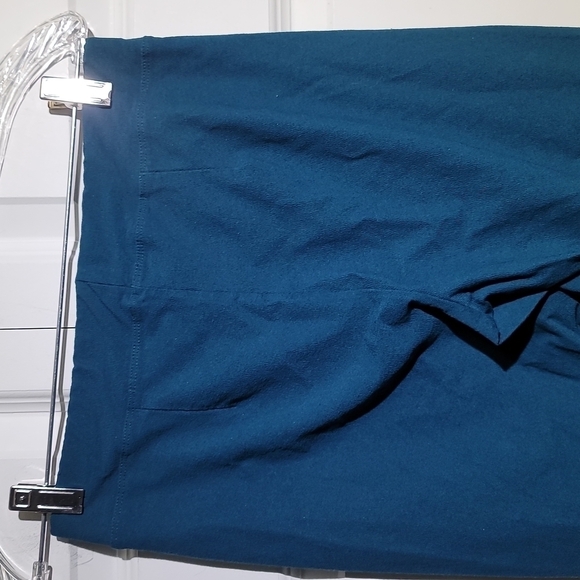 𝅺EILEEN Fisher Teal Women's Stretch Slim Ankle Pants - Picture 10 of 10